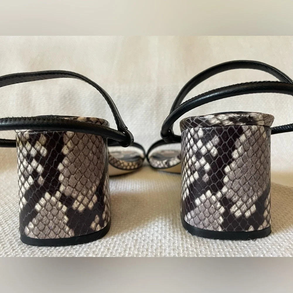 Marc Fisher reptile print sandals - Picture 8 of 11